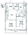 黒砂マンション4階4.6万円
