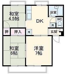 間取図画像 3DK