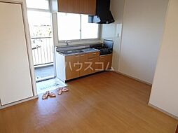 赤津ハイツ 203 2階2DKのリビング/ダイニング