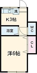 間取図画像 1K