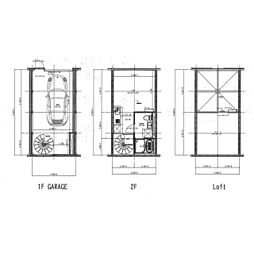 Ｇ−ＨＡＮＧＡＲ1821 1階ワンルームの間取り