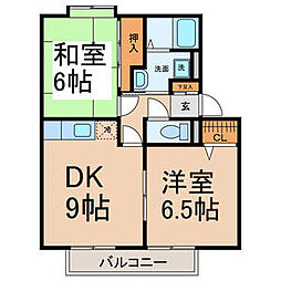 間取図画像 2DK
