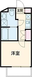 シティウォーク練馬 3階1Kの間取り