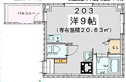 間取図画像 ワンルーム