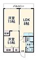 海老名第2スカイハイツ3階7.5万円