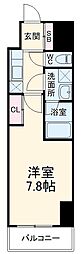 シティラックスヨコハマ 1Kの間取図画像