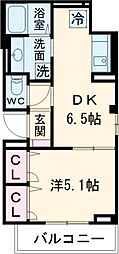 Grande Maison S 1階1DKの間取り