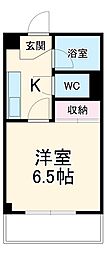 間取図画像 1K