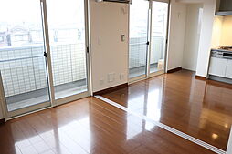 つくばエクスプレス 六町駅 徒歩19分の賃貸アパート 2階2DKのリビング/ダイニング