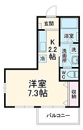 間取図画像 ワンルーム