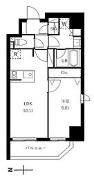 グランジット蔵前 5階1LDKの間取り