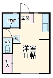 間取図画像 ワンルーム