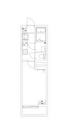 ESTRELLA 1階1Kの間取り