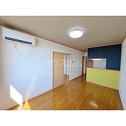 ハーヴェスト玉村 1-A 1階2LDKのリビング/ダイニング