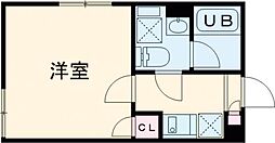 ＣＩＴＹ　ＷＡＬＫ下板橋 1階1Kの間取り