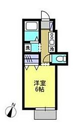 フェアリーランド 1階1Kの間取り