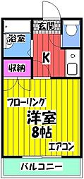 間取図画像 1K