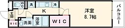 リブリ・Grande VII 3階1Kの間取り