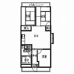 間取図画像 3LDK