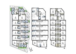 TheSiesta唐木田Terravene 1階2SLDKの間取り