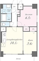 カサ・フェリーチェ 7階1SLDKの間取り