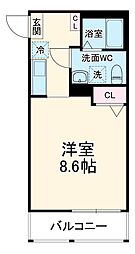 間取図画像 1K