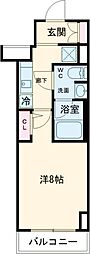 ＲＥＧＯＬＩＴＨ板橋本町 1階1Kの間取り