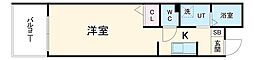 仮）中京区橋東詰町Ｍ新築 5階1Kの間取り