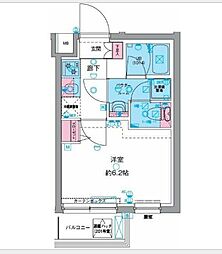 ＧＥＮＯＶＩＡ町田 1階1Kの間取り