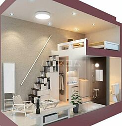 ハーモニーテラス南阿佐ヶ谷 105 1階ワンルームのリビング/ダイニング