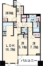 Ｔｈｅ目黒桜レジデンス 511 5階3LDKの間取り