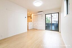 JR中央線 西八王子駅 徒歩16分の賃貸アパート 2階1LDKのリビング/ダイニング