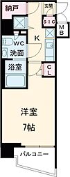 Ｓ−ＲＥＳＩＤＥＮＣＥ雑司が谷 4階1Kの間取り