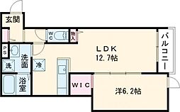 中野区野方4丁目計画 1階1LDKの間取り