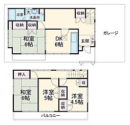 genic東習志野II 1階4DKの間取り