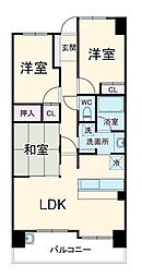 レジディア都島II 2階