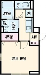 リモーネ 101 1階1Kの間取り