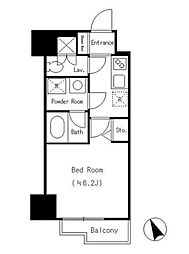 Ｄｏｒｍｏｕｓｅ　Ｆｉｎｅ 401 4階1Kの間取り