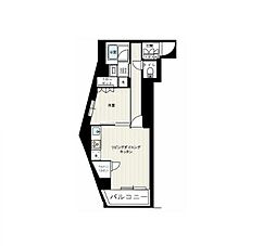 セジョリ新宿西落合 7階1LDKの間取り