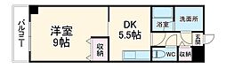 ロジェ桜本町 7階1DKの間取り
