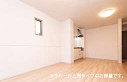 名鉄犬山線 江南駅 徒歩6分の賃貸アパート 1階1LDKのリビング/ダイニング