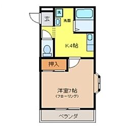 間取図画像 ワンルーム