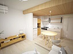 YOURMAISON　TENMA 202 2階1LDKのリビング/ダイニング