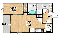 ココングランジュール豊中立花町 2階