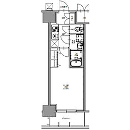 S-RESIDENCE四日市市堀木amante 4階1Kの間取り
