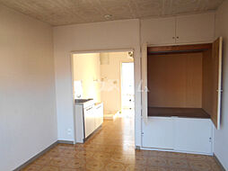 フラット87 2階1Kのリビング/ダイニング