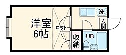 間取図画像 1K