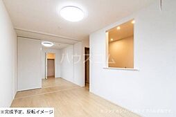 名古屋市営名城線 黒川駅 徒歩26分の賃貸アパート 1階1LDKのリビング/ダイニング