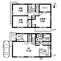 (仮称)練馬区南田中2丁目戸建 1階3LDKの間取り