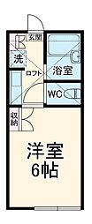 間取図画像 1K